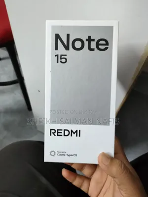 New Xiaomi Redmi Note 15 128 GB Black