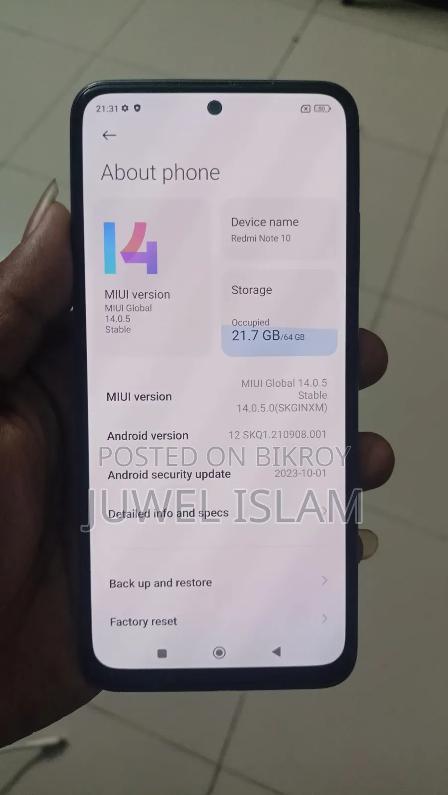 Xiaomi Mi Note 10 64 GB