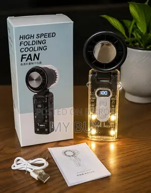 Fc8 Transparent Ice Cooling Fan