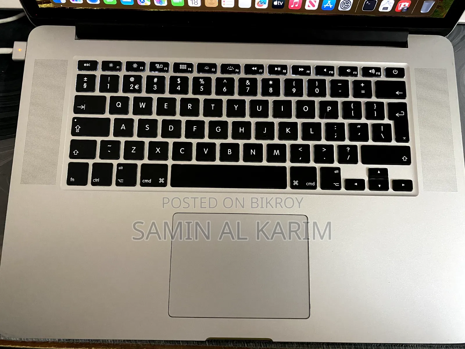 Laptop Apple MacBook Pro 2015 16GB Intel Core i7 SSD 256GB