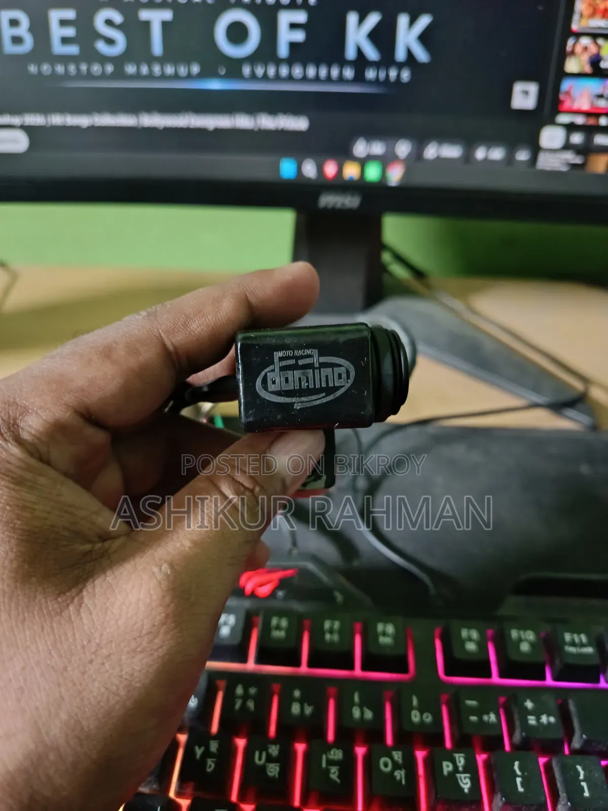 Pop Bike Car Horn and Domino Switch for Sell