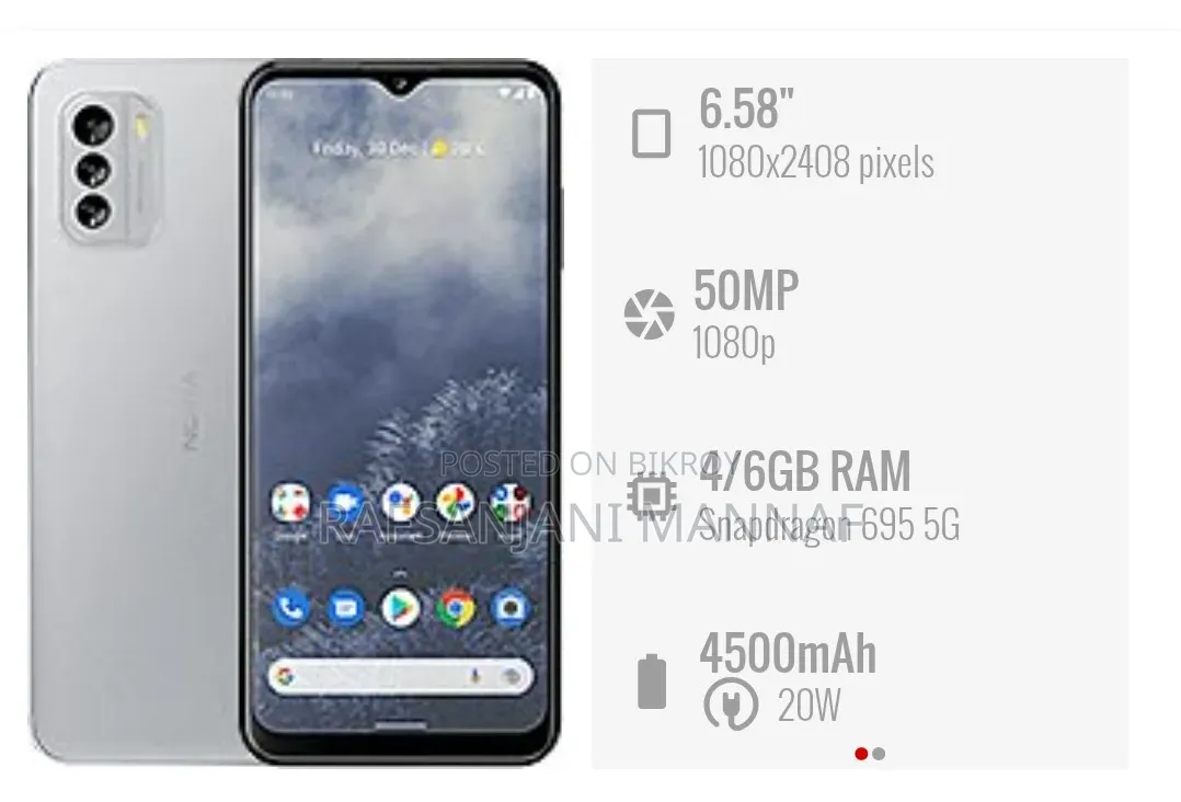 Nokia G60 64 GB Gray