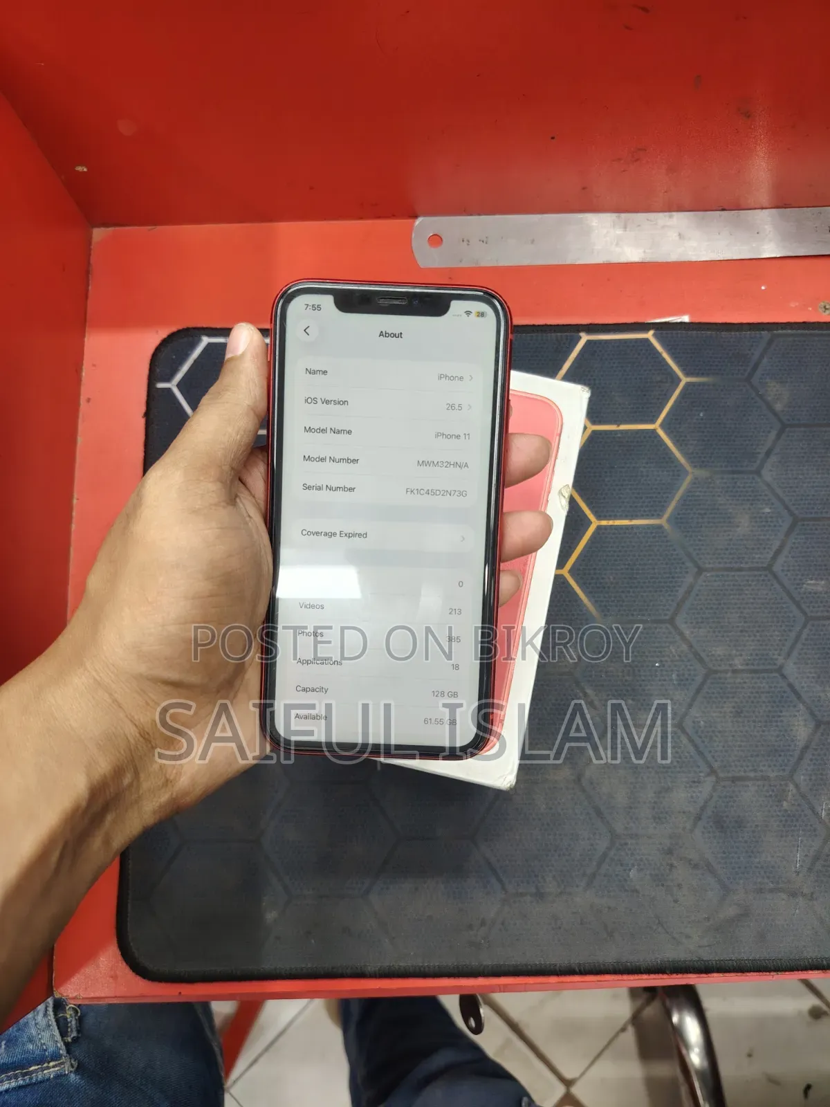 Apple iPhone 11 128 GB Red