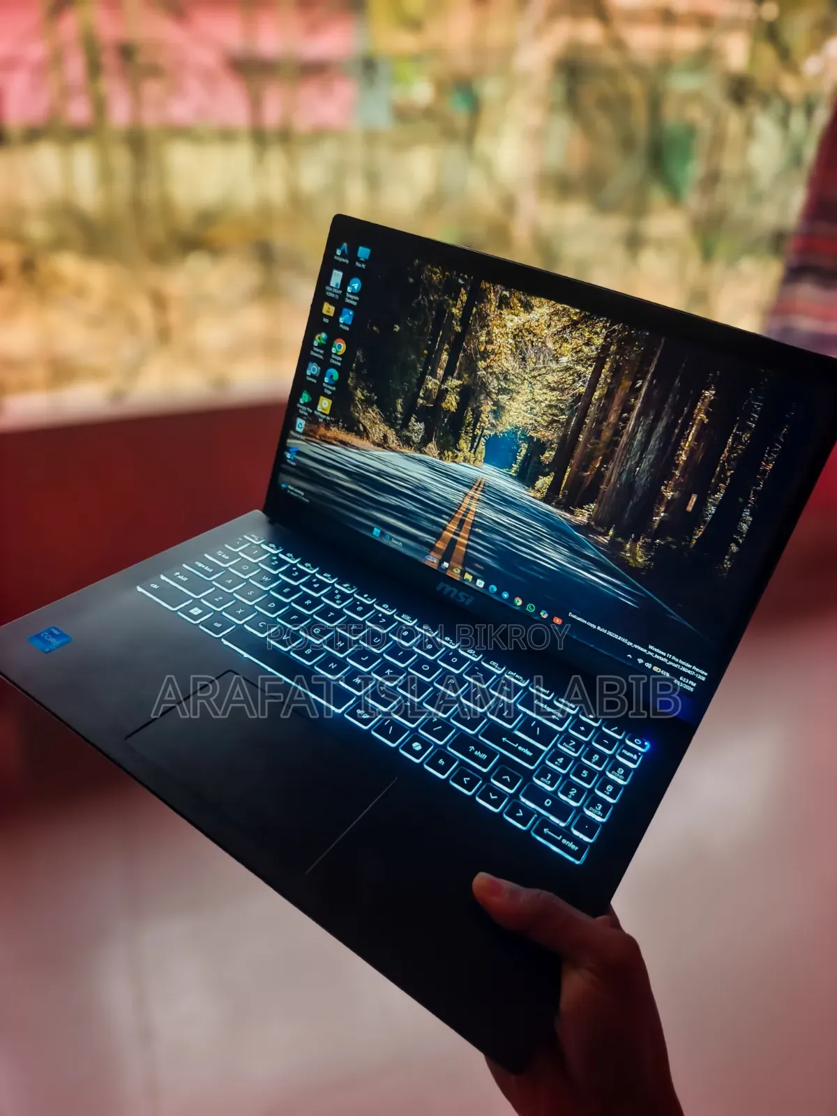 Laptop MSI 16GB Intel Core I5 SSD 512GB