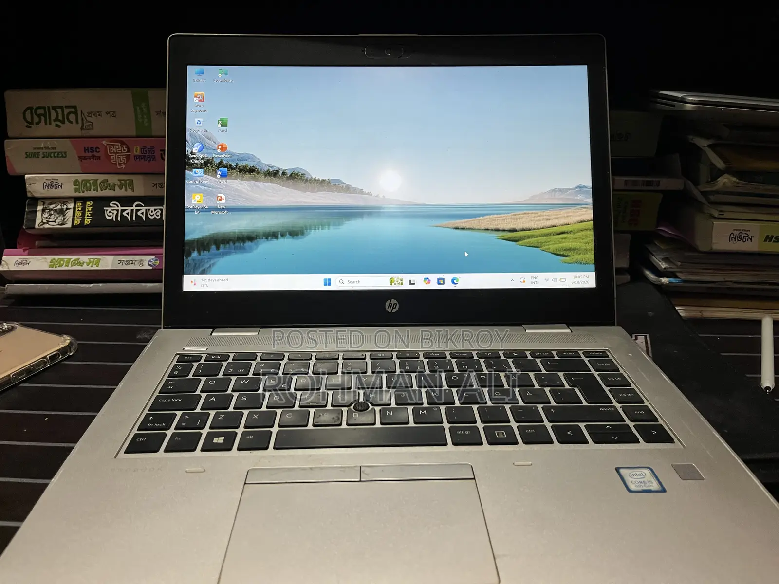 Laptop HP ProBook 640 G5 8GB Intel Core i5 SSD 256GB