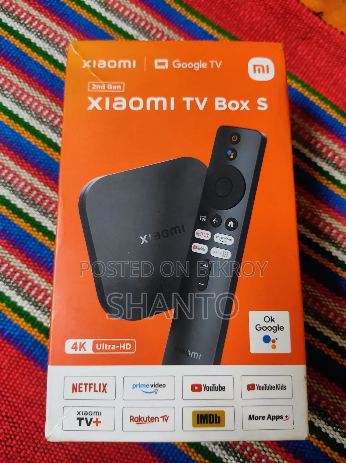 Xiaomi Tv Box(Google Tv) Ultra-hd 2nd Gen