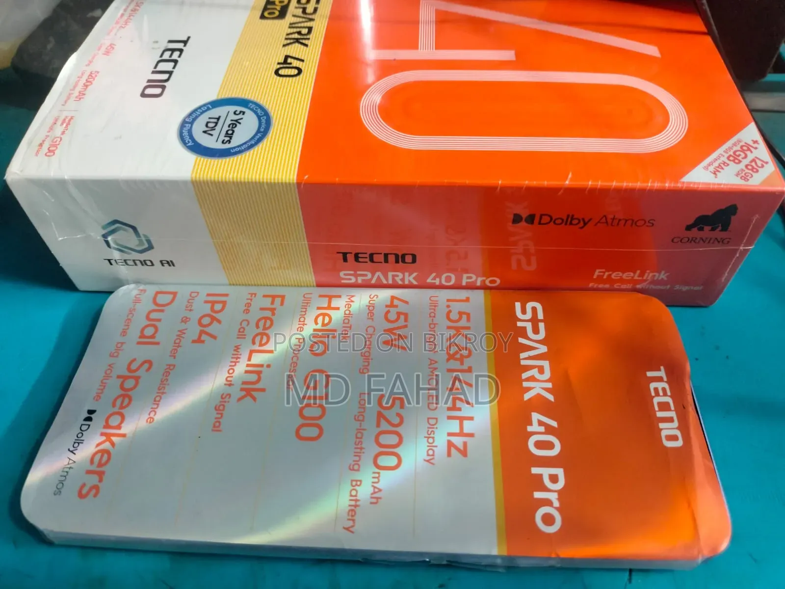 New Tecno Spark 40 Pro 128 GB