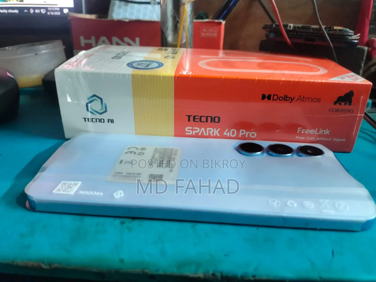 New Tecno Spark 40 Pro 128 GB