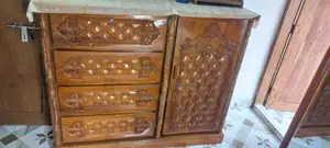 Large Teak Wood Wardrobe