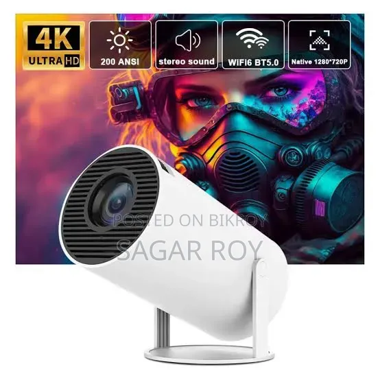Hy300 Pro Projector (Like New) – 2 Days Used, Urgent Sale