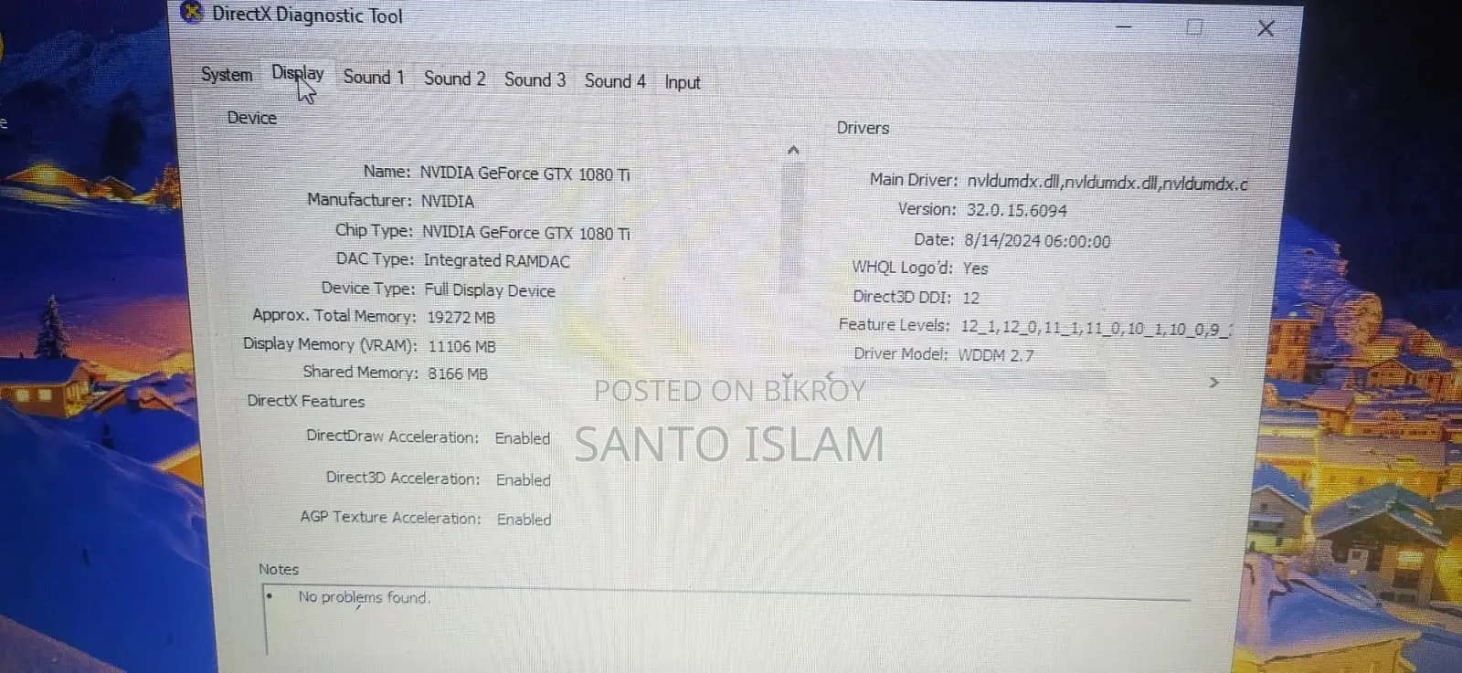 AMD Ryzen 7 1700 + 16GB RAM + NVIDIA GTX 1080Ti 12GB Graphics Card