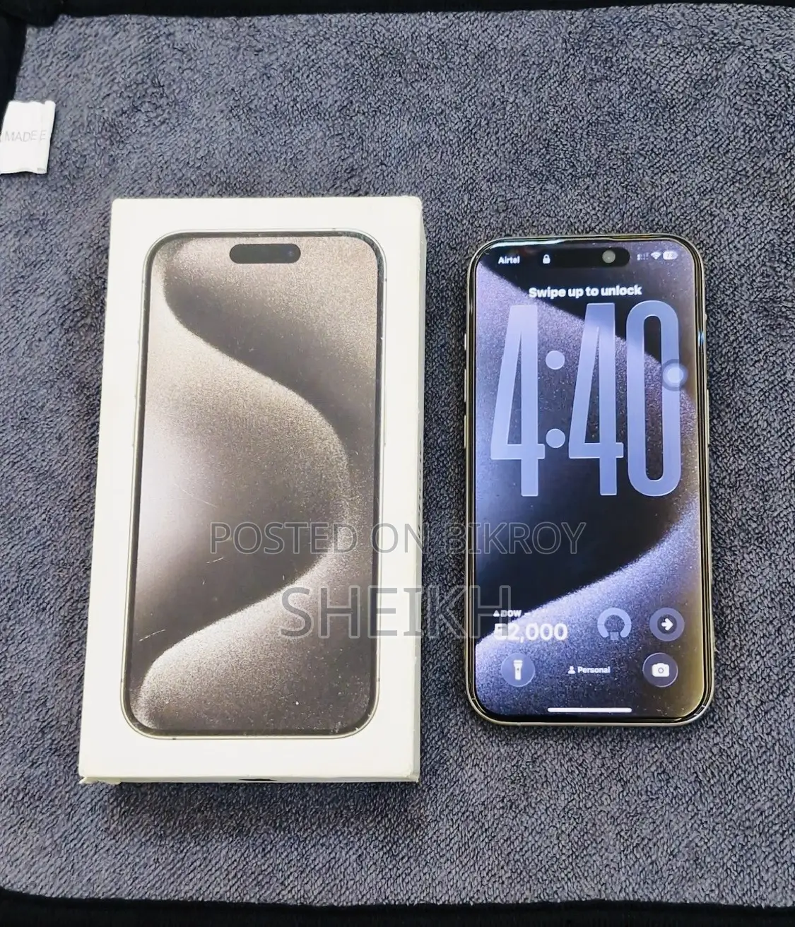 Apple iPhone 15 Pro 256 GB Silver