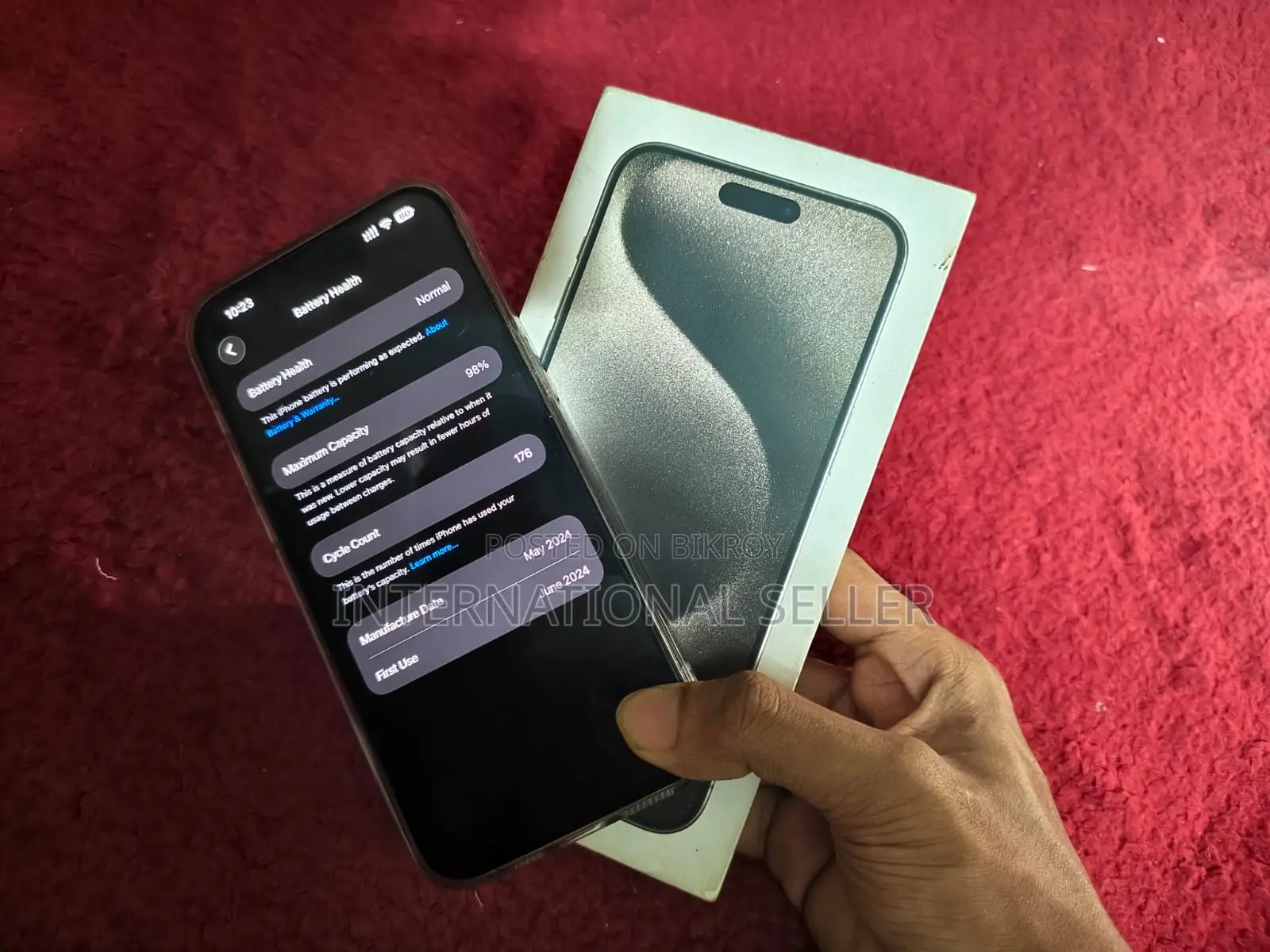 Apple iPhone 15 Pro Max 256 GB Silver