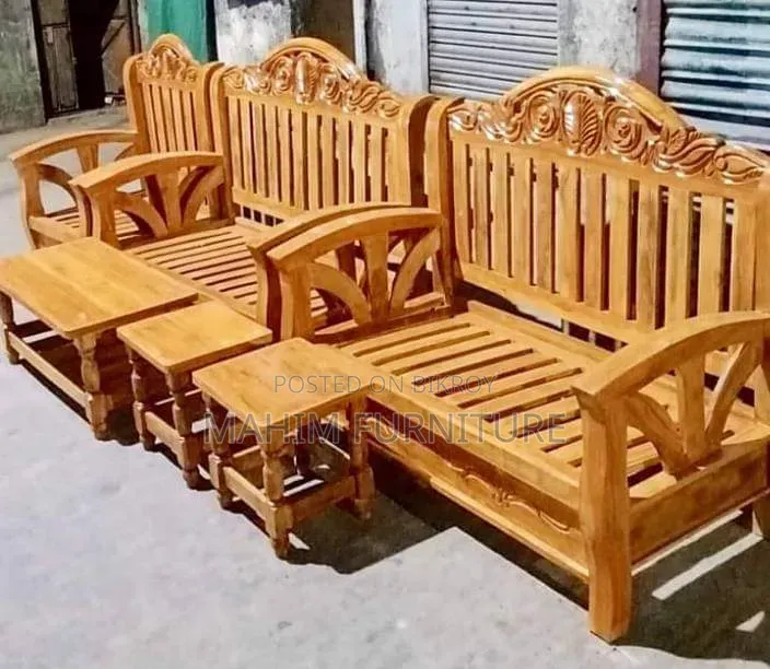 Sofa Set Sagun Wood