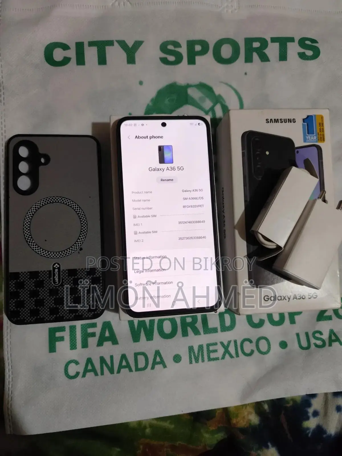 Samsung Galaxy A36 128 GB Black