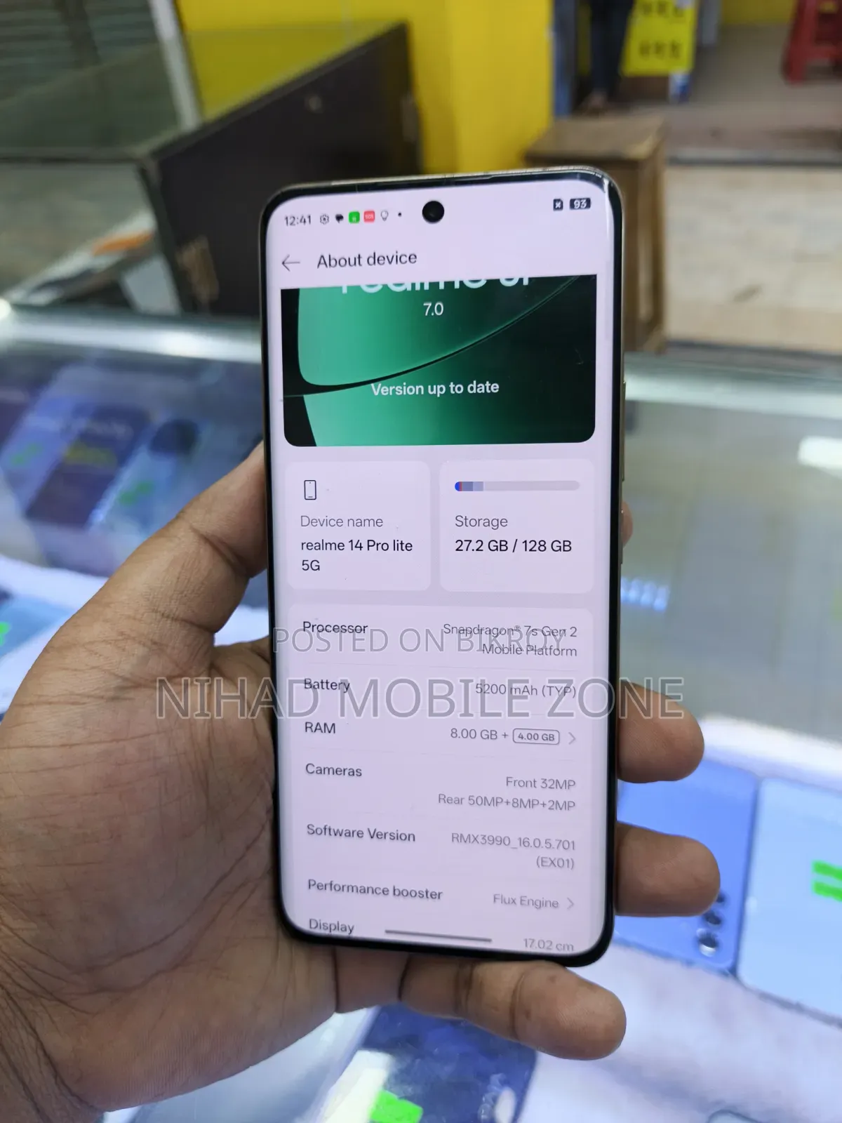 Realme 14 Pro Lite 128 GB Gold
