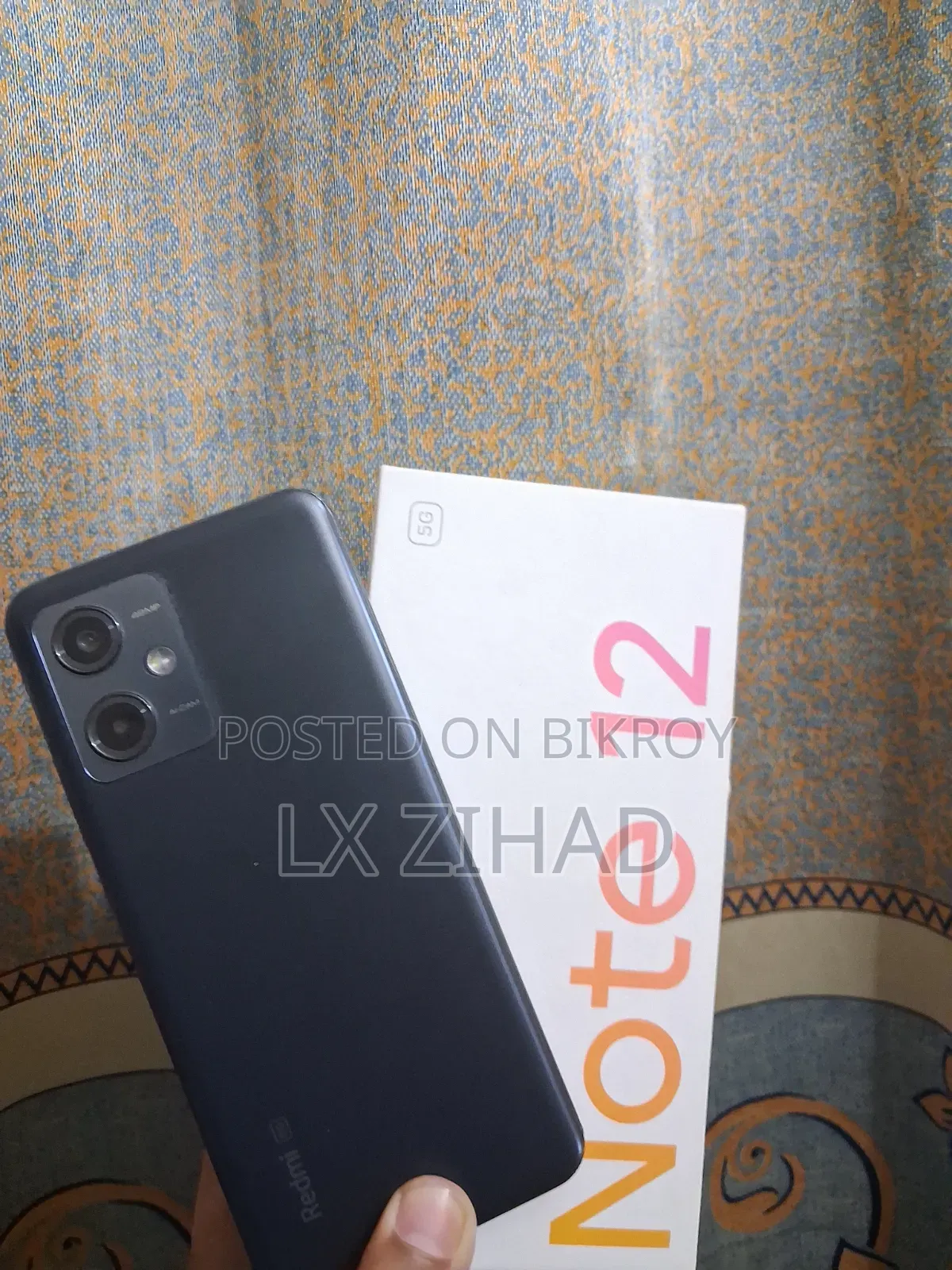New Xiaomi Redmi Note 12 128 GB Black