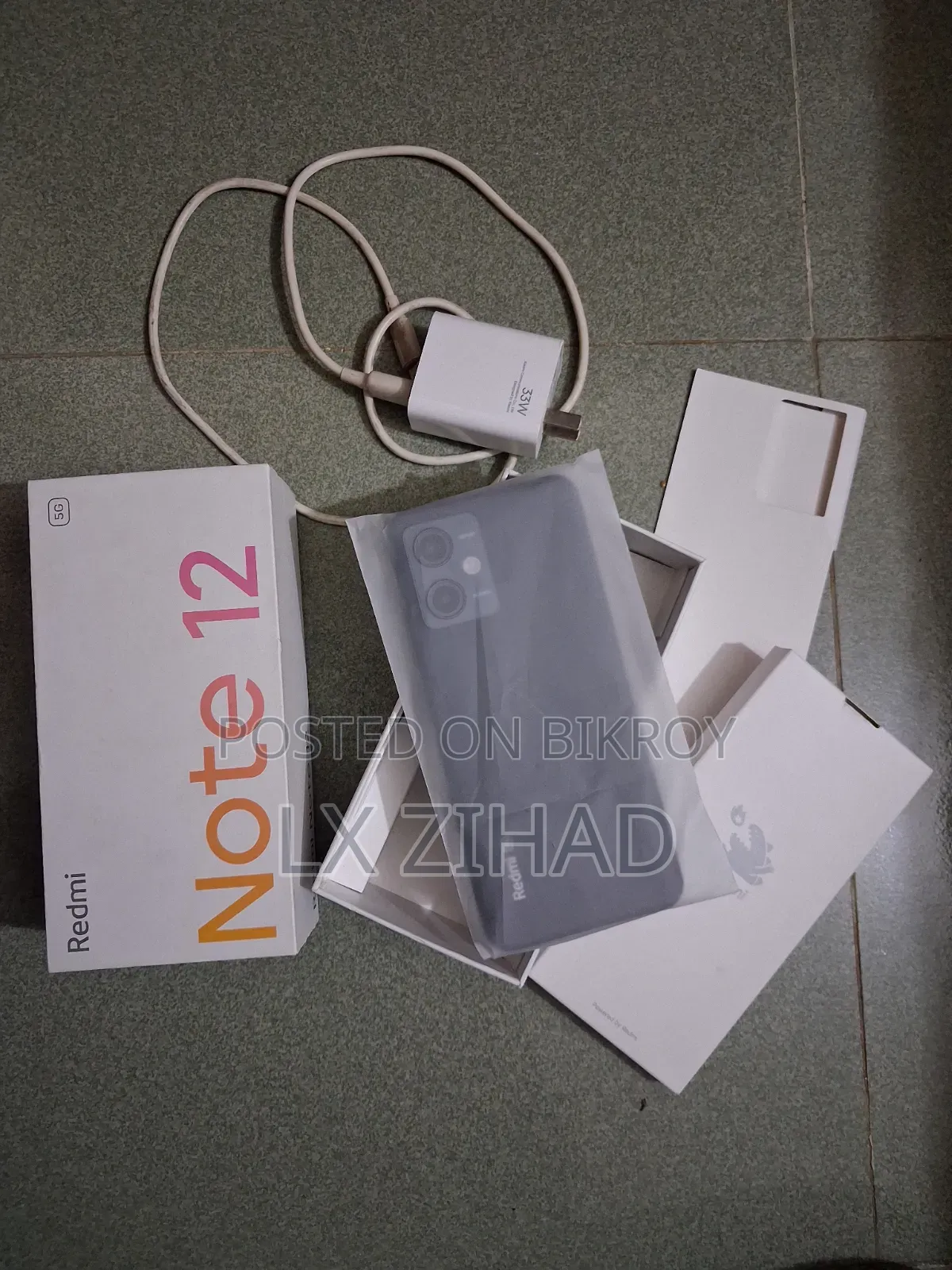 New Xiaomi Redmi Note 12 128 GB Black