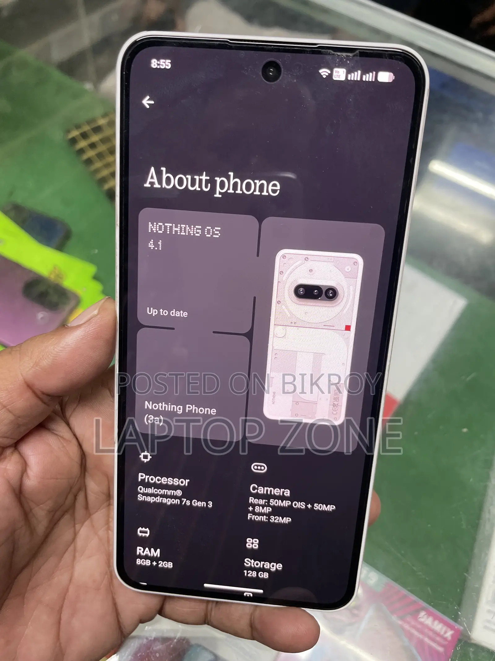 Nothing Phone 3a 128 GB White