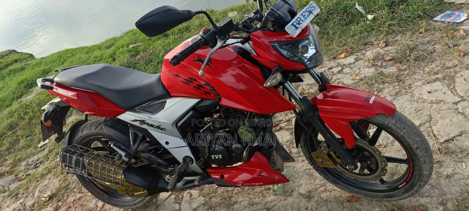 TVS Apache 160 4V 2018 Red
