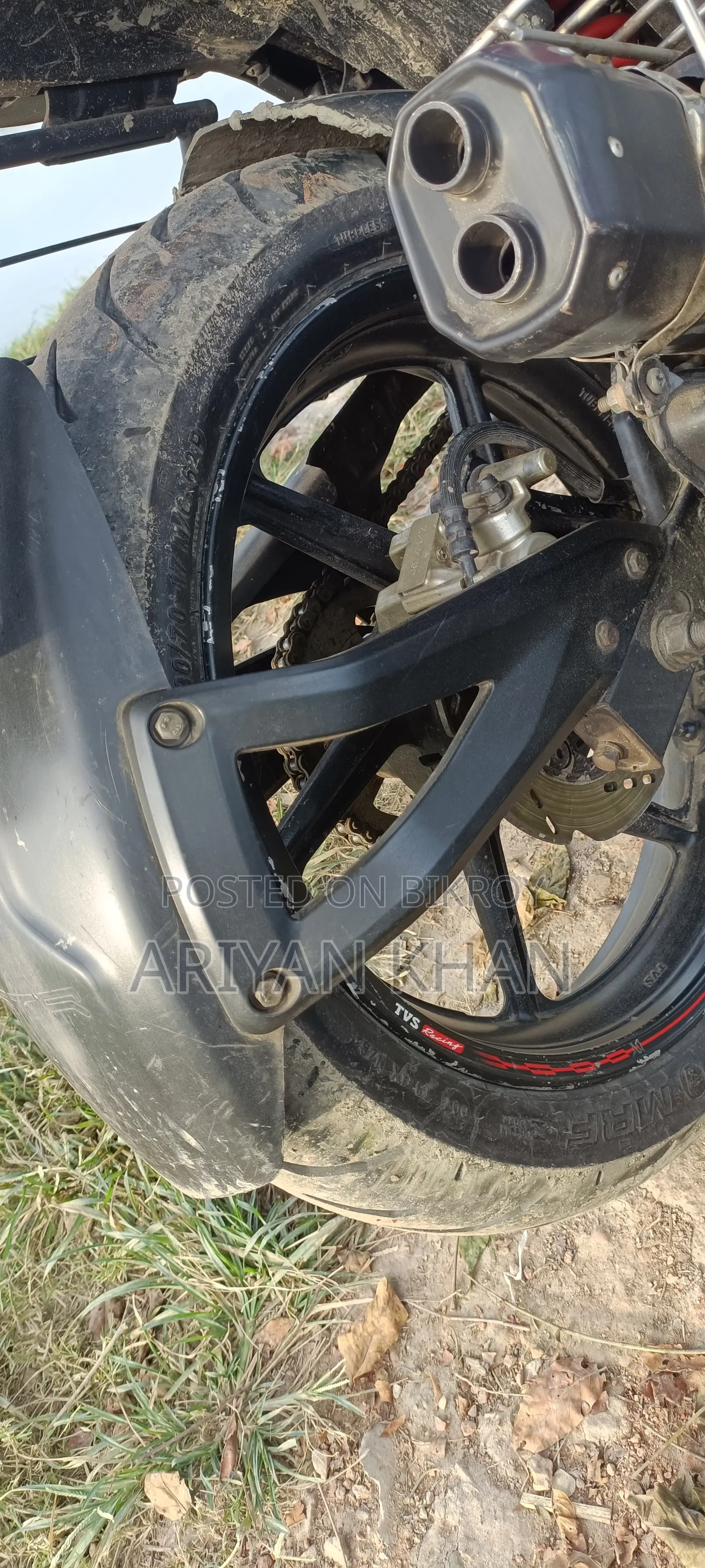 TVS Apache 160 4V 2018 Red