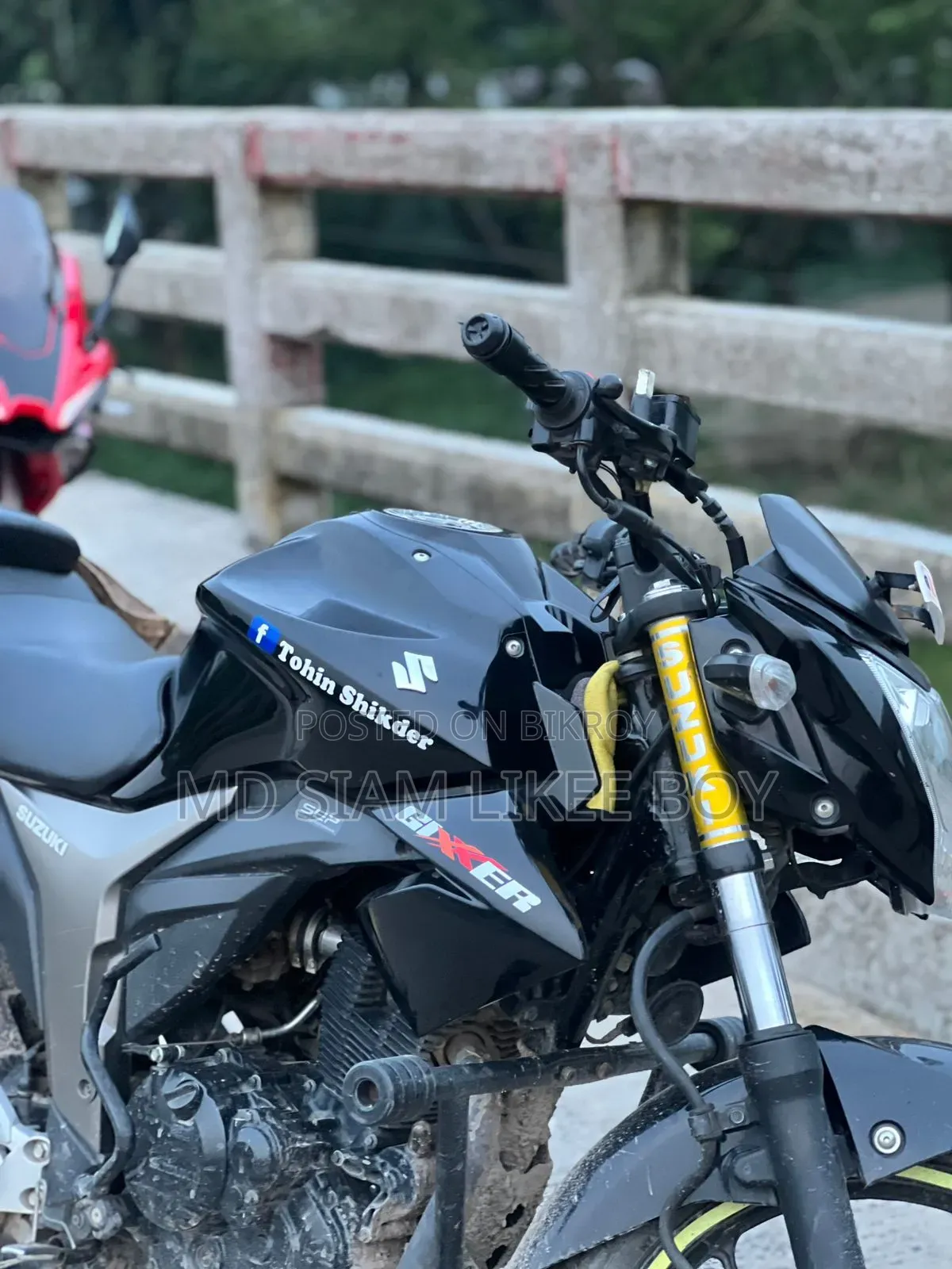 Suzuki Gixxer Monotone 2023 Black