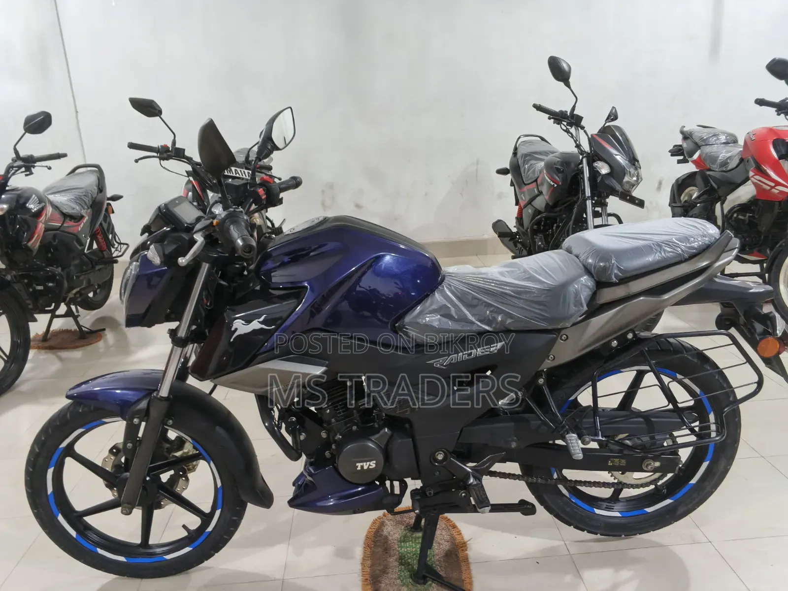 TVS Raider 125 2023 Purple