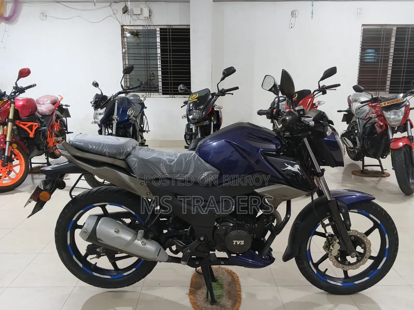 TVS Raider 125 2023 Purple
