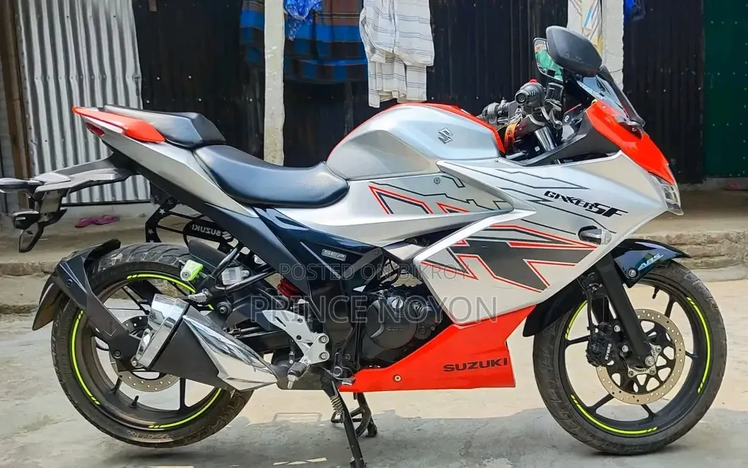 Suzuki Gixxer SF FI 2024 Orange
