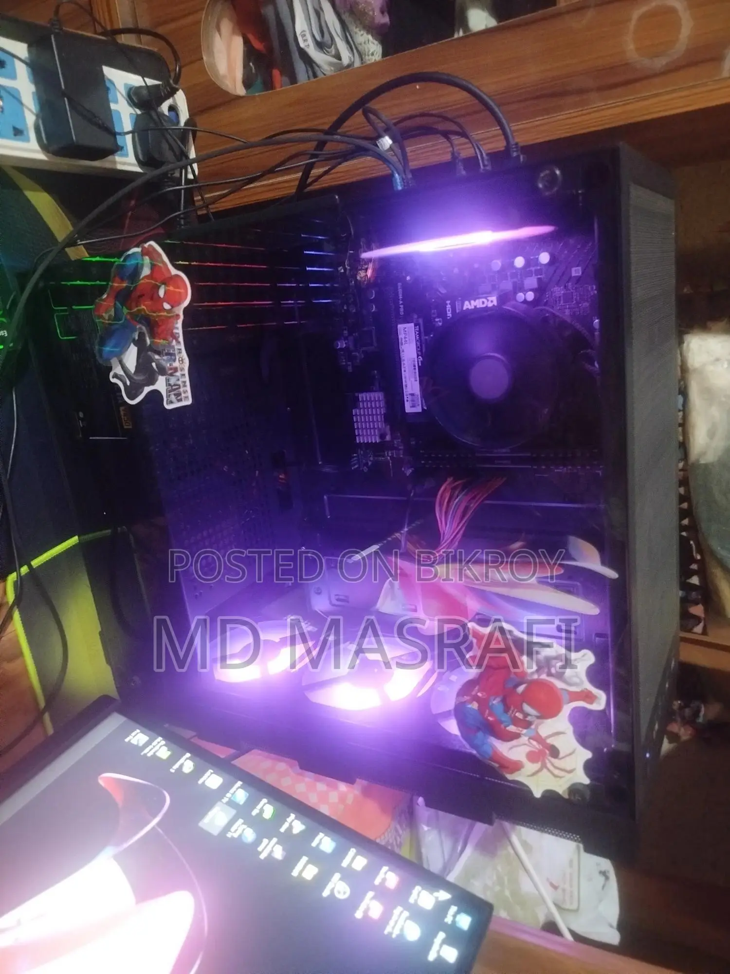 Desktop Computer MSI model 16GB AMD Ryzen 5 SSD 500GB