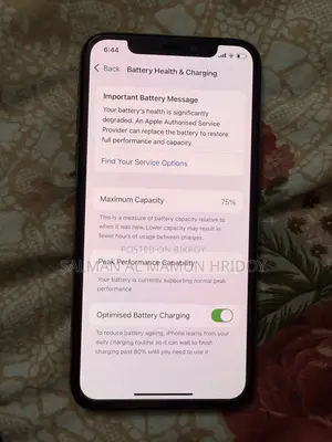 Apple iPhone XS 256 GB Gold