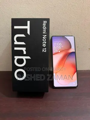 Xiaomi Redmi Note 12 Turbo 256 GB Black