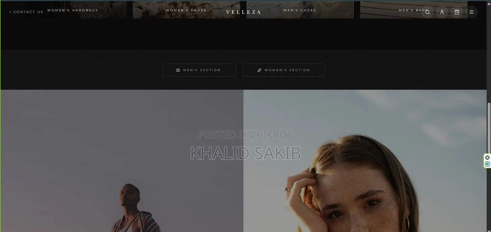 E-Commerce Fashion Retail Website