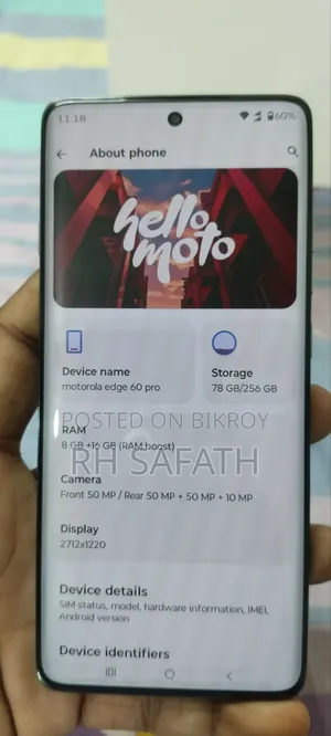 Motorola Edge 60 Pro 256 GB