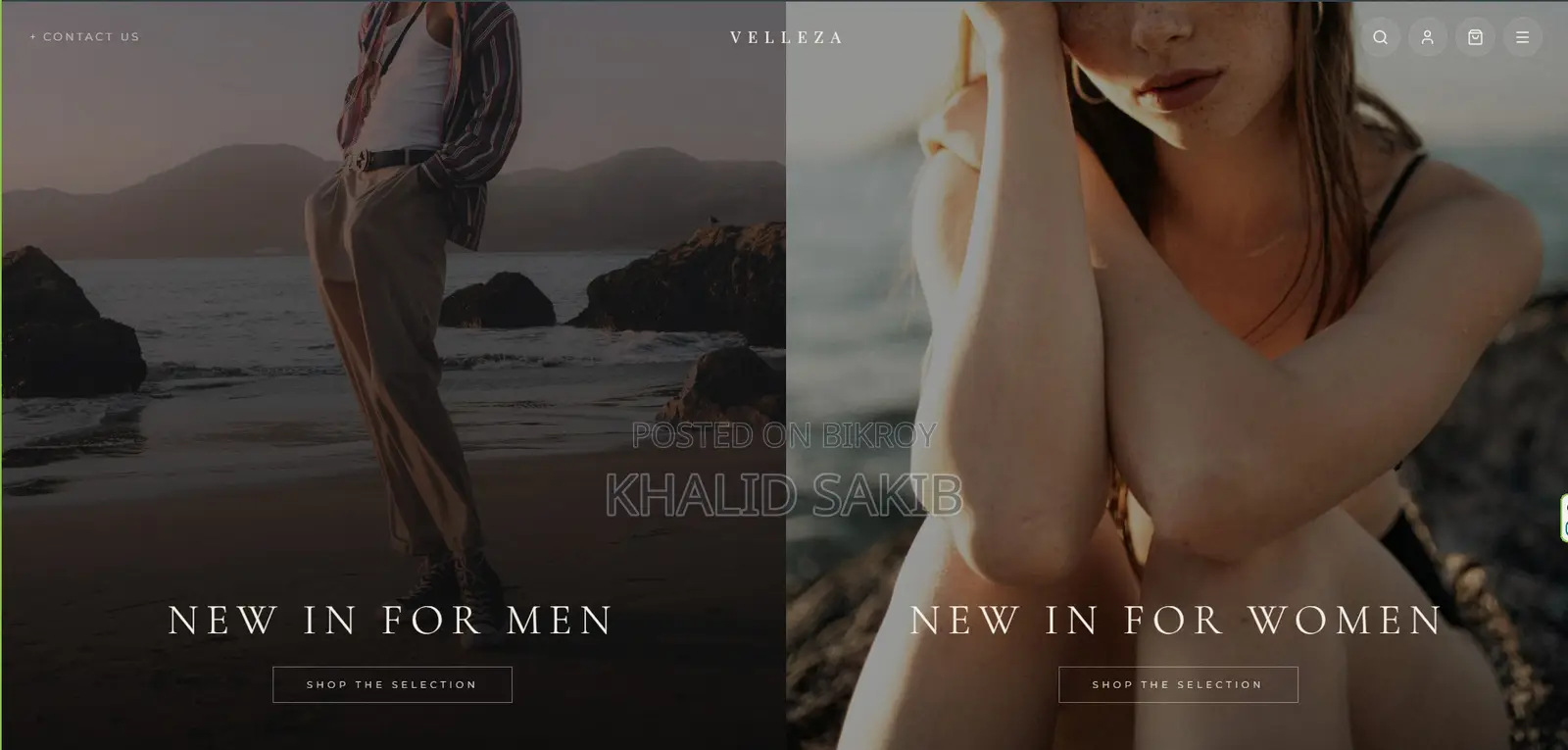 E-Commerce Fashion Retail Website