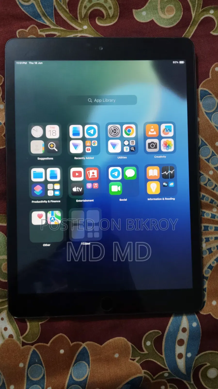 Apple iPad 10.2 (2020) Wi-Fi 32 GB Gray