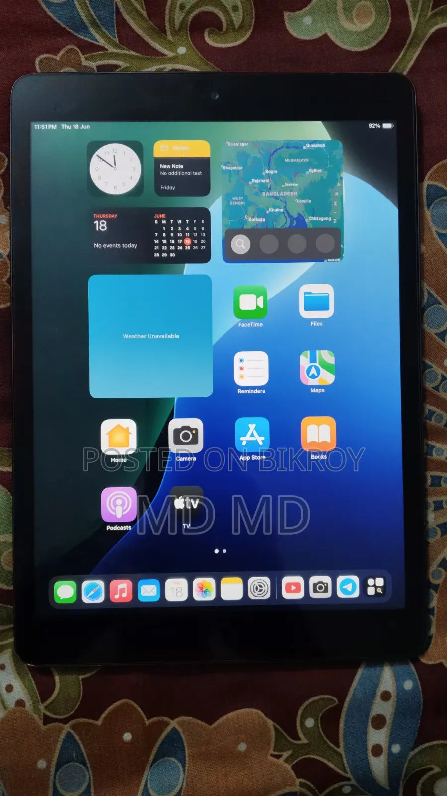 Apple iPad 10.2 (2020) Wi-Fi 32 GB Gray
