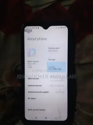 Xiaomi Redmi Note 8 64 GB Blue