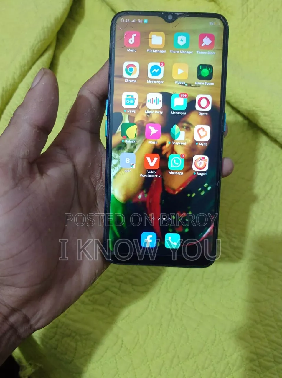 Oppo F9 64 GB Blue