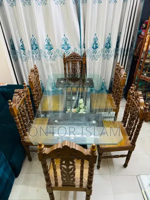 6 Chair Dining Table For Sale