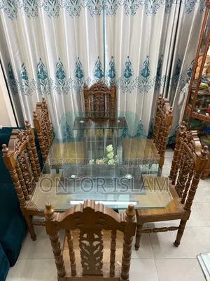 6 Chair Dining Table For Sale