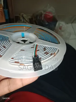 ৫ভোল্ট অ্যাড্রেসেবল আরজিবি এলইডি স্ট্রিপ লাইট (১৬ ফুট / ৫ মিটার) - একদম নতুন