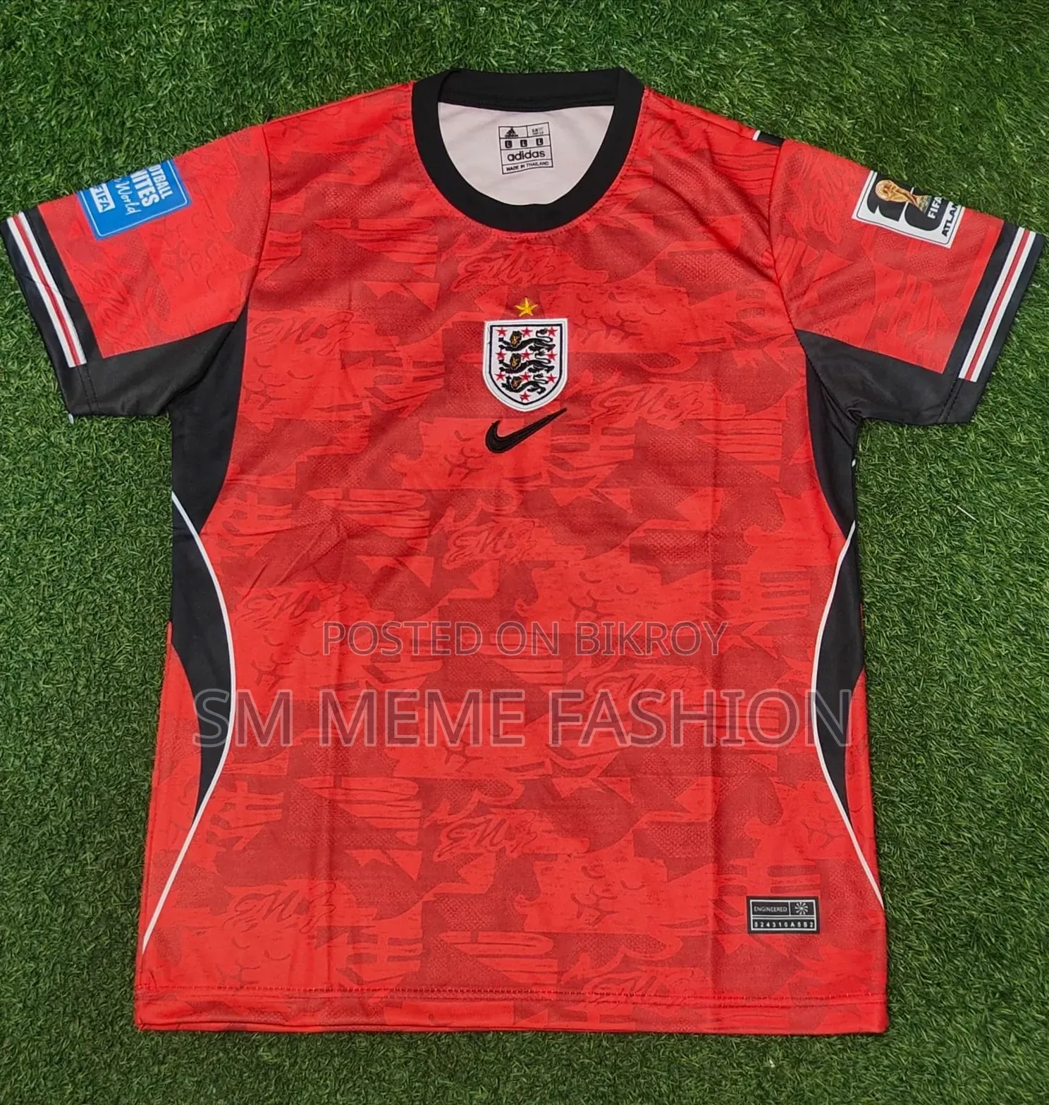 Premium England 2026 World Cup Home Kit