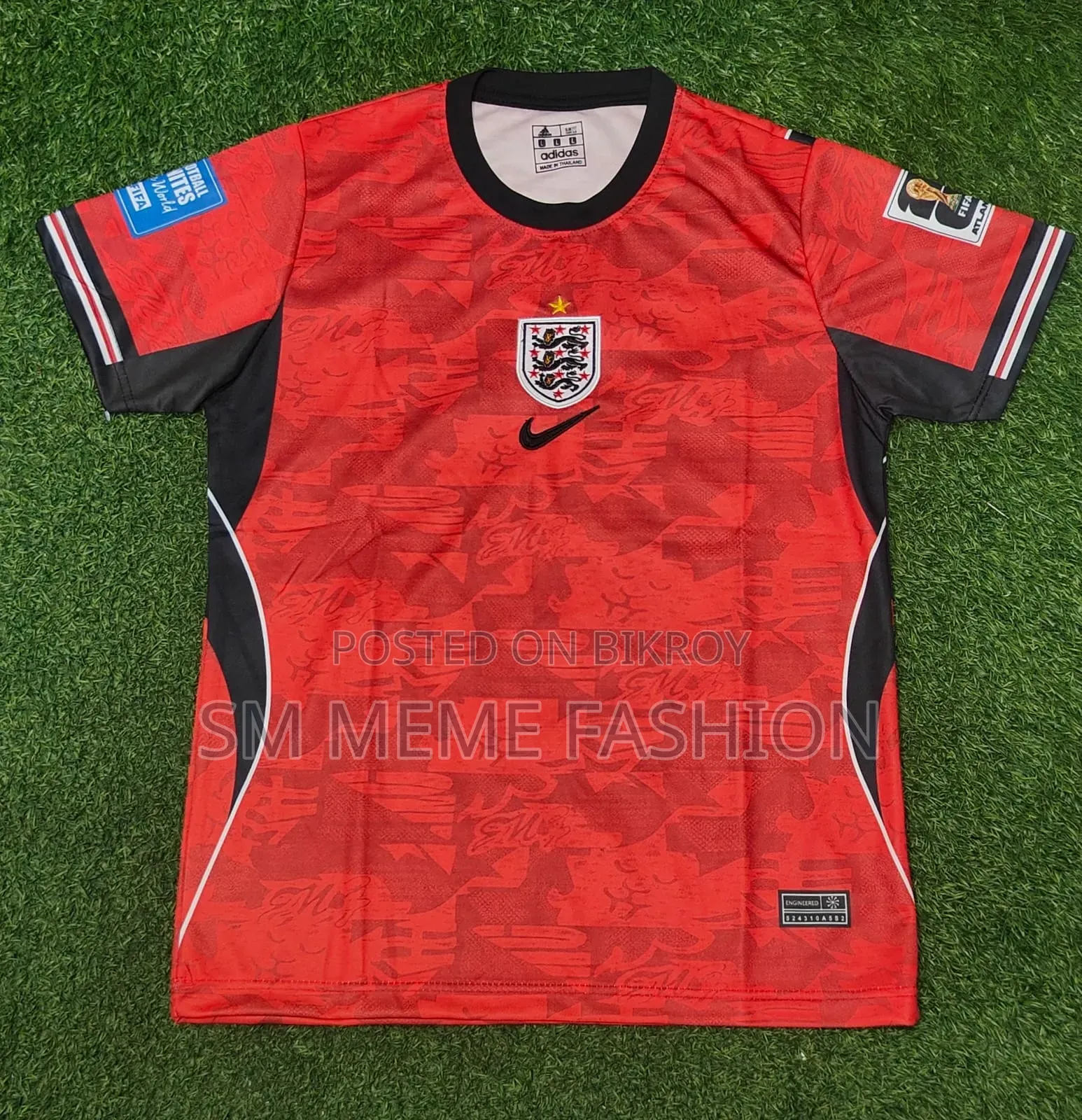 Premium England 2026 World Cup Home Kit