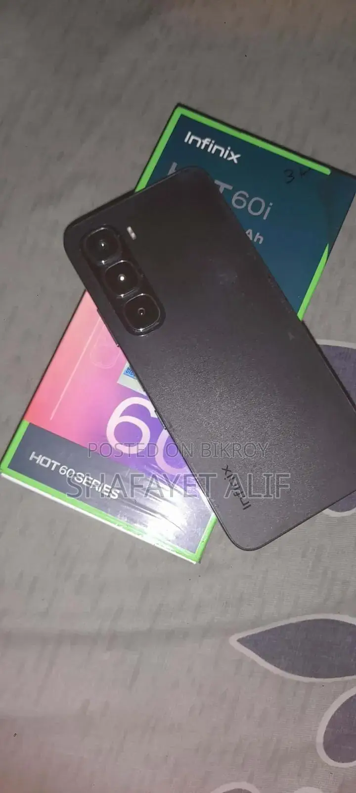 Infinix Hot 60i 128 GB Black