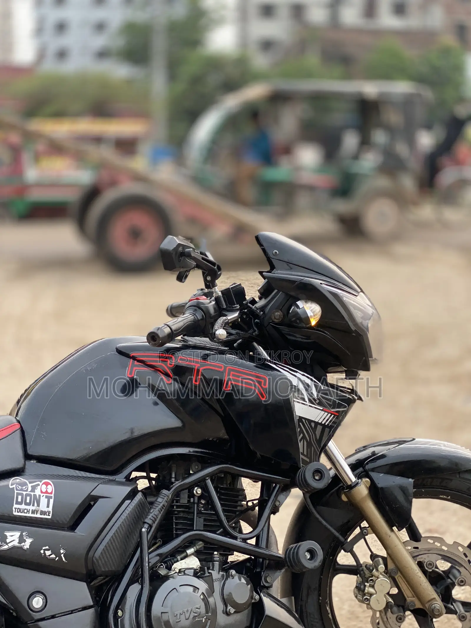 TVS Apache RTR 160 2V 2019 Black