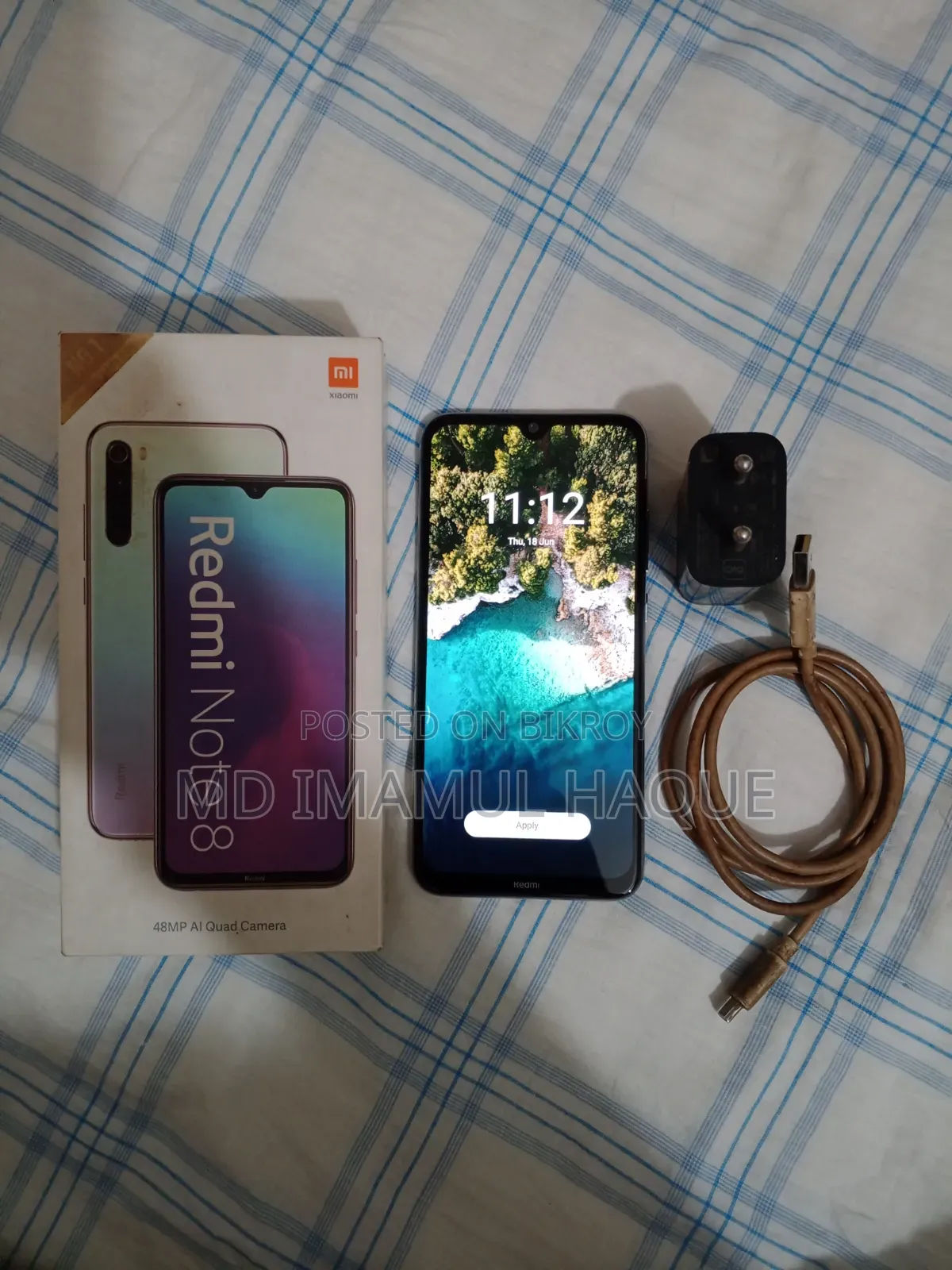 শাওমি রেডমি নোট ৮ ৬৪ জিবি সাদা