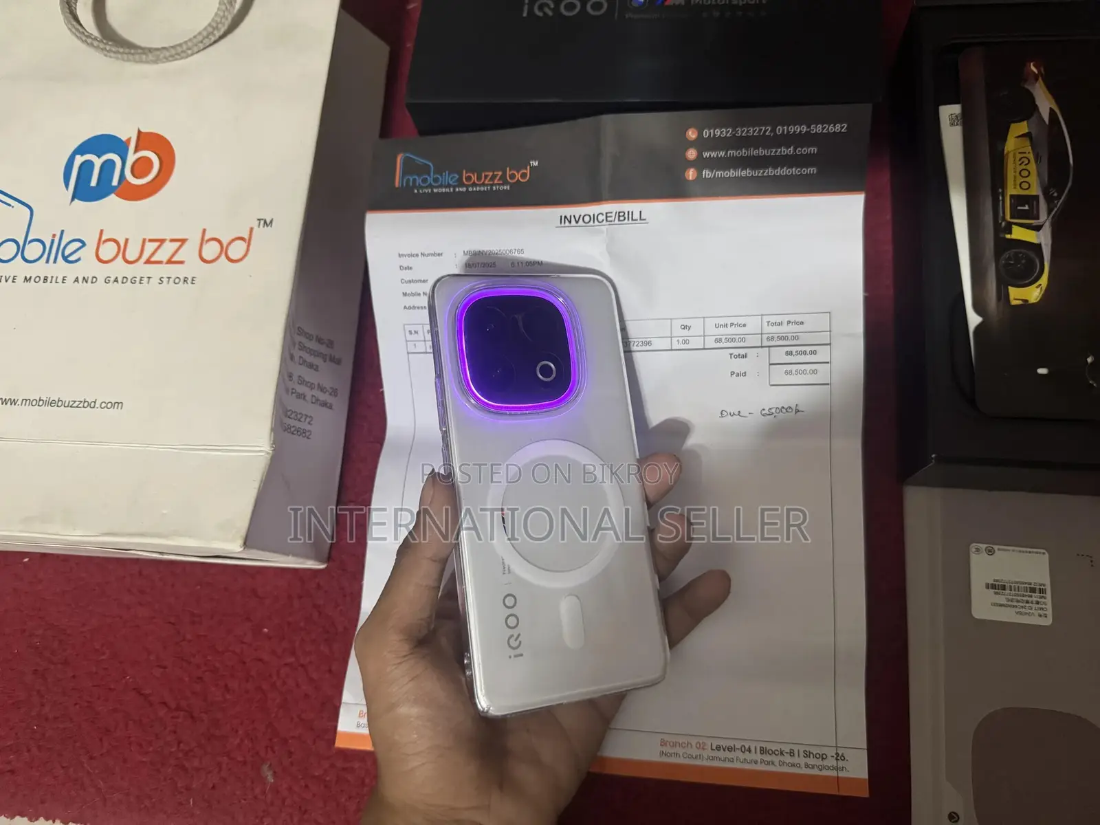 iQOO 13 256 GB White