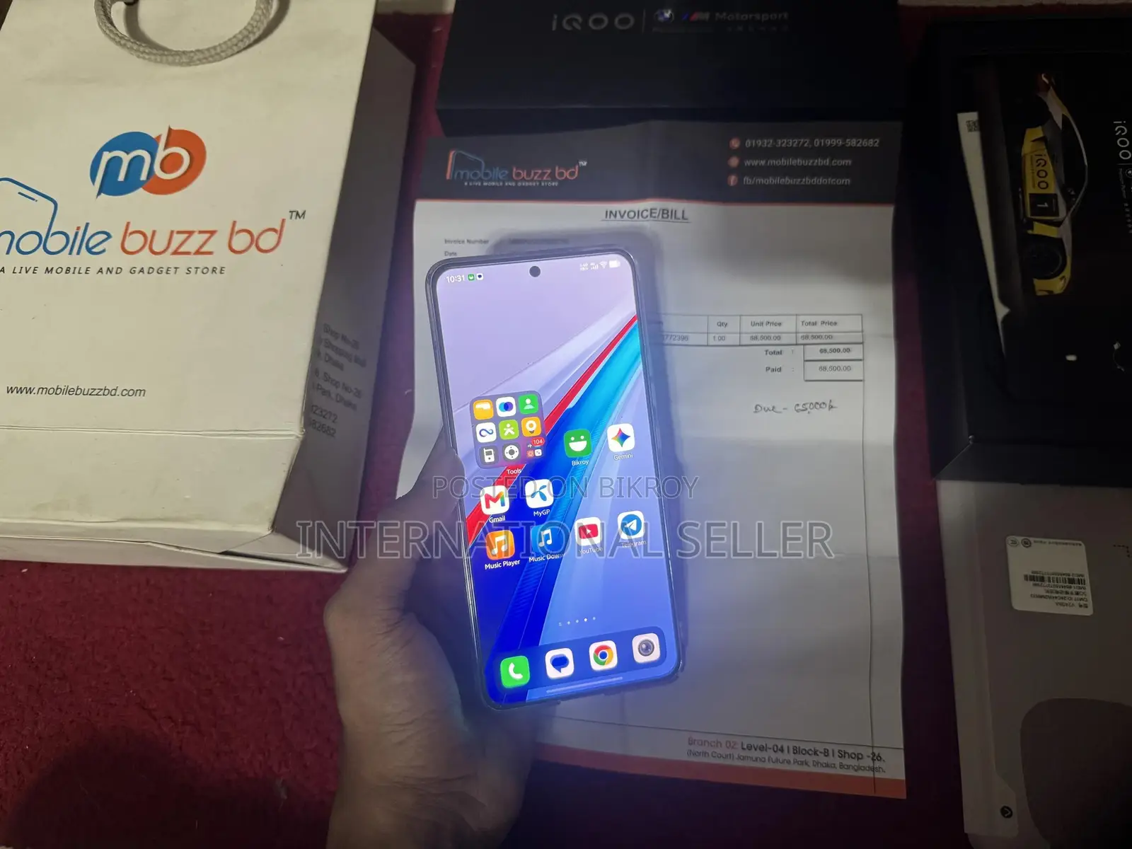 iQOO 13 256 GB White
