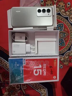 শাওমি রেডমি ১৫ ১২৮ জিবি সিলভার